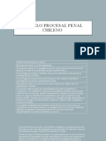 Modelo Procesal Penal Chileno