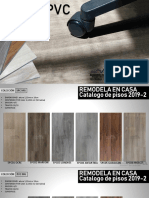 Catalogo de Piso PVC 2019 PDF
