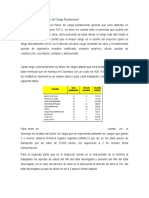 Determinación del factor de carga prestacional