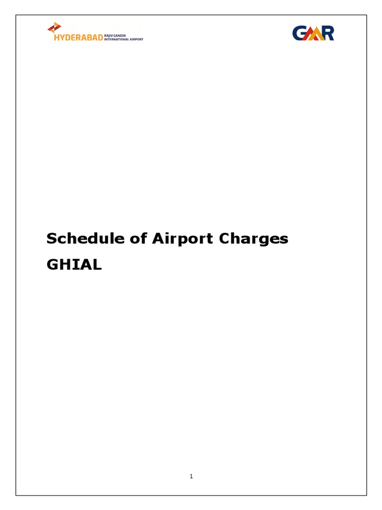 RGIA Airport Charges PDF Invoice Airport