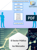 El Sector Publico y Los Mercados