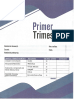 4° Examen Edit Mateo Cuarto Grado Primer Trimestre PDF