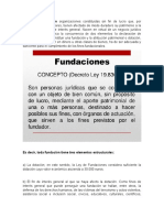 Fundaciones