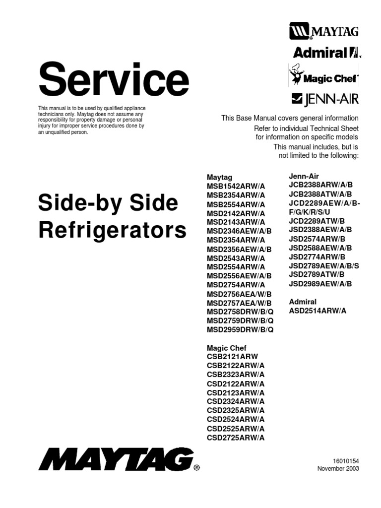 maytag-service-manual-pdf-refrigerator-heat-exchanger