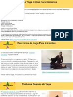 Google Slides - Curso de Yoga Online