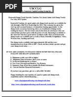Download Kenworth Dump Truck Specials Tandem Tri Quad Quint Axle Dump Trucks For Sale 2011 Update  by rama6666 SN46529338 doc pdf