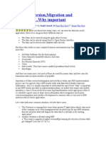 Data Conversion, Migration and Interface ..Why Important: June 9th, 2007