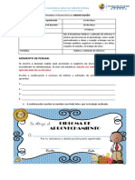 ORIENTACIÓN 4° Actitudes de Esfuerzo