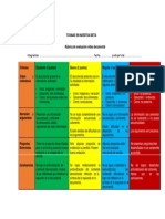Rubrica de evaluación video documental (Final)