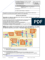 Semana 10 - Ed. Física - Quinto