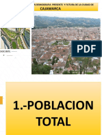 Analisi Demografico de La Ciudad de Cajamarca