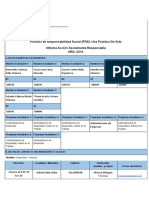 Informe Acción Socialmente Responsable