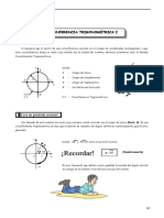 TRIG - Guía 5 - Circunferencia Trigonomé