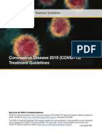 CDC COVID-19 Treatment Guidelines