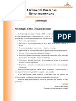 ATPS Administracao de Micro e Pequenas Empresas PDF