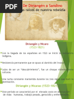 De Diriangén A Sandino
