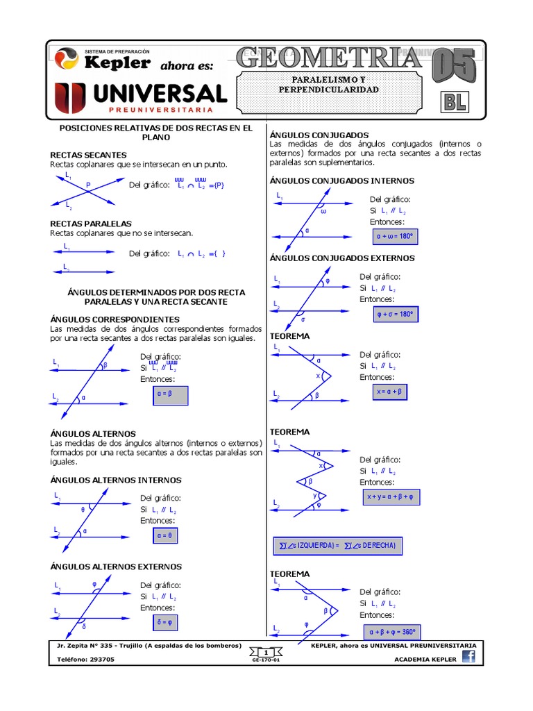 Tema 3 | PDF | Línea (geometría) | Geometría