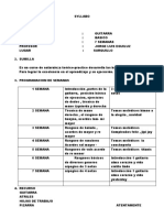 Syllabus Guitar