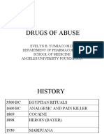 Drugs of Abuse: Evelyn B. Yumiaco M.D. Department of Pharmacology School of Medicine Angeles University Foundation