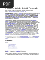 Download Parametric Statistics Statistik Parametrik by Ishma Nihri SN46531102 doc pdf