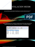 Instalacion Del MSX88 Utilizando El Dosbox
