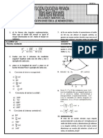 Examen Mensual Trigonometria Pre Uni