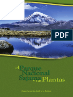 El Parque Nacional Sajama y Sus Plantas PDF