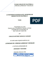 Registro de Mandatos PDF