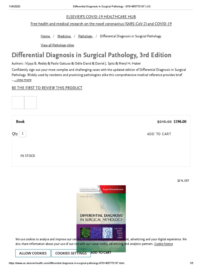 Differential Diagnosis in Surgical Pathology - 9781455770137 - US | PDF ...