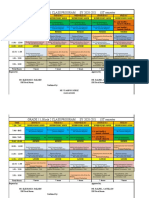 GRADE 11, Block 1 CLASS PROGRAM SY 2020-2021 1ST Semester