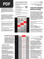 D76 Developer Film Development Times | PDF | Technology & Engineering
