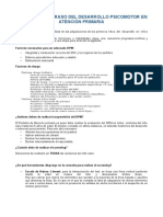 Detección y manejo del retraso del desarrollo psicomotor