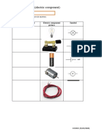 Worksheet 1 Electrical Component