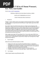 Download Proposal HUT RI Ke by YogaGoy Zii Kacino SN46532237 doc pdf