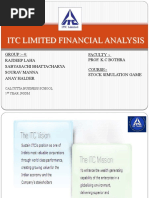 Itc Limited Technical Analysis