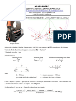 Calandra Piramidal - Cálculo Da Potência de Acionamento