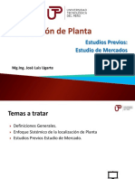 Disposición de Planta - UNIDAD 1 - Semana 1 - Sesión 1-Estudios Previos Estudio de Mercado