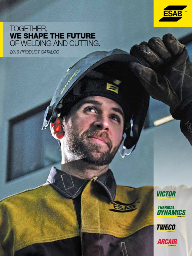 Esab Catalogue PDF PDF Welding Construction