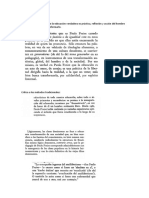 Paulo Freire Menciona Que La Educación Verdadera Es Práctica