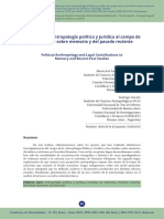 Sarrabayrouse y garaño Aportes de la antropología política y jurídica al campo de estudios de memoria y del pasado reciente