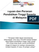 Pga 103 - Pendidikan Tinggi Swasta