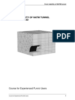 3D NATM Tunnel Exercise