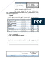 Encuesta de Satisfacción Laboral