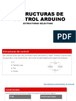 Estructuras de Control Arduino PDF