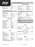 BA-3200 Normal Checklist: Before Start Before Takeoff