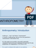 Anthopometric Measurements PDF