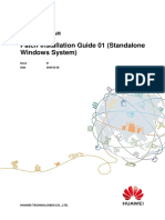 Patch Installation Guide 01 (Standalone Windows System) : Optix Netstar O&M 19.1.110.Spc2