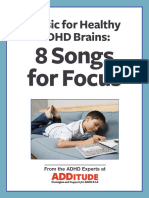 Explore Treatment - Music For Healthy Adhd Brains 8 Songs For Focus
