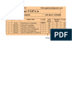 Your CGPA Is: Comments Need More Attention