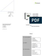 Growatt 1000-S-3000-S Manual NL PDF